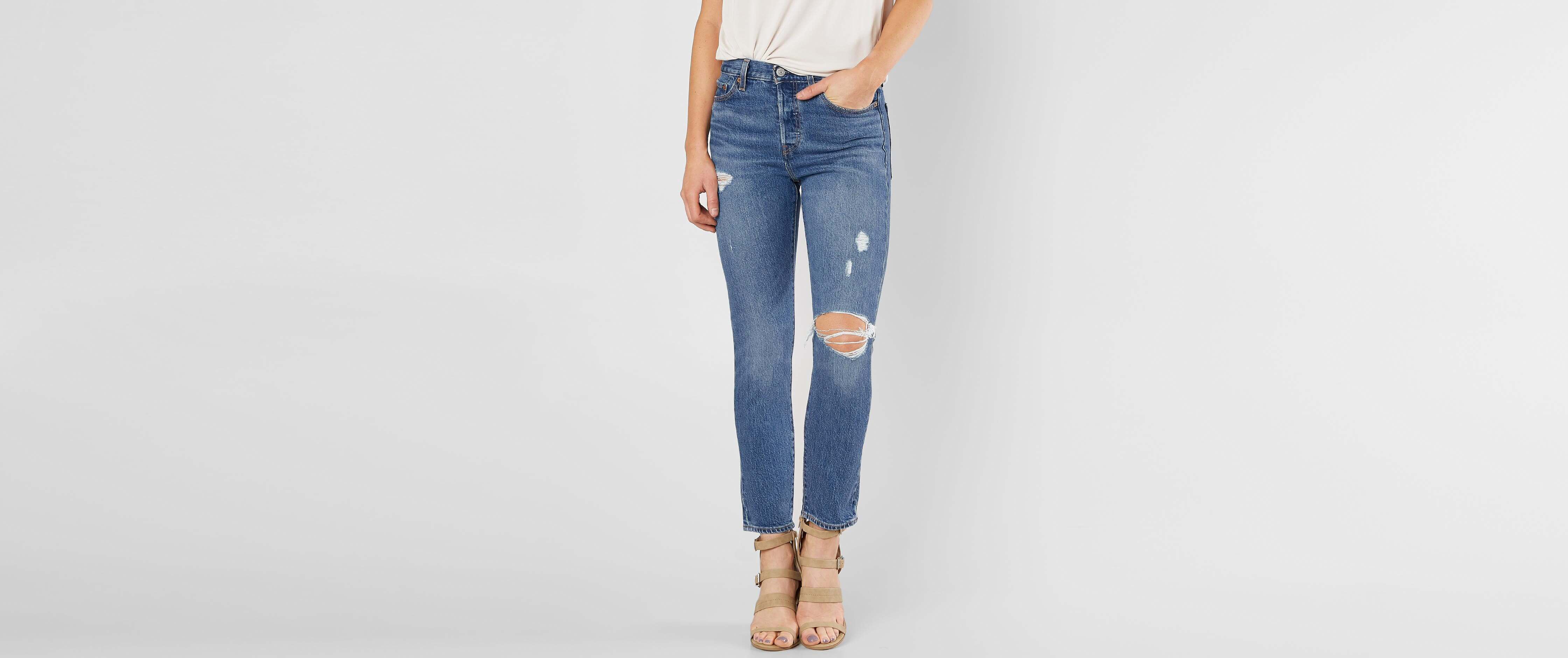 levi's wedgie icon fit straight jeans in higher love