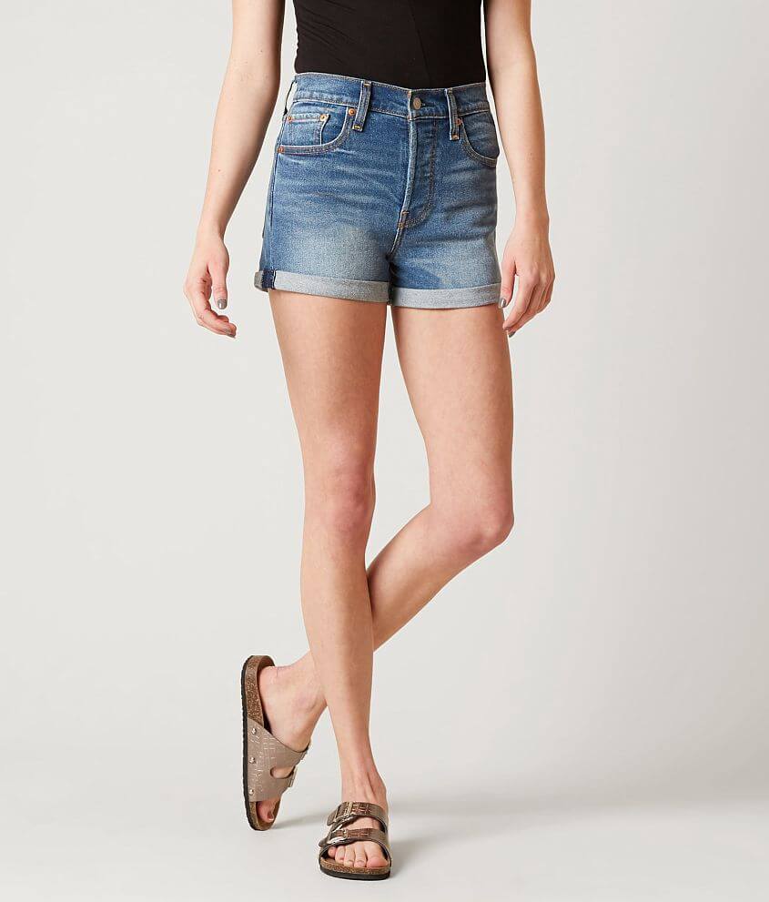 Levi&#39;s&#174; High Rise Wedgie Short front view