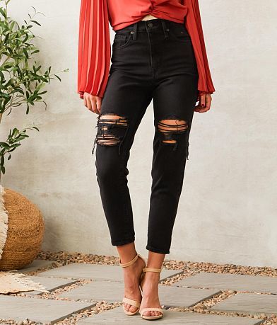 FMW Mid Rise Ladies Stylish Black Ripped Jeans at Rs 545/piece in