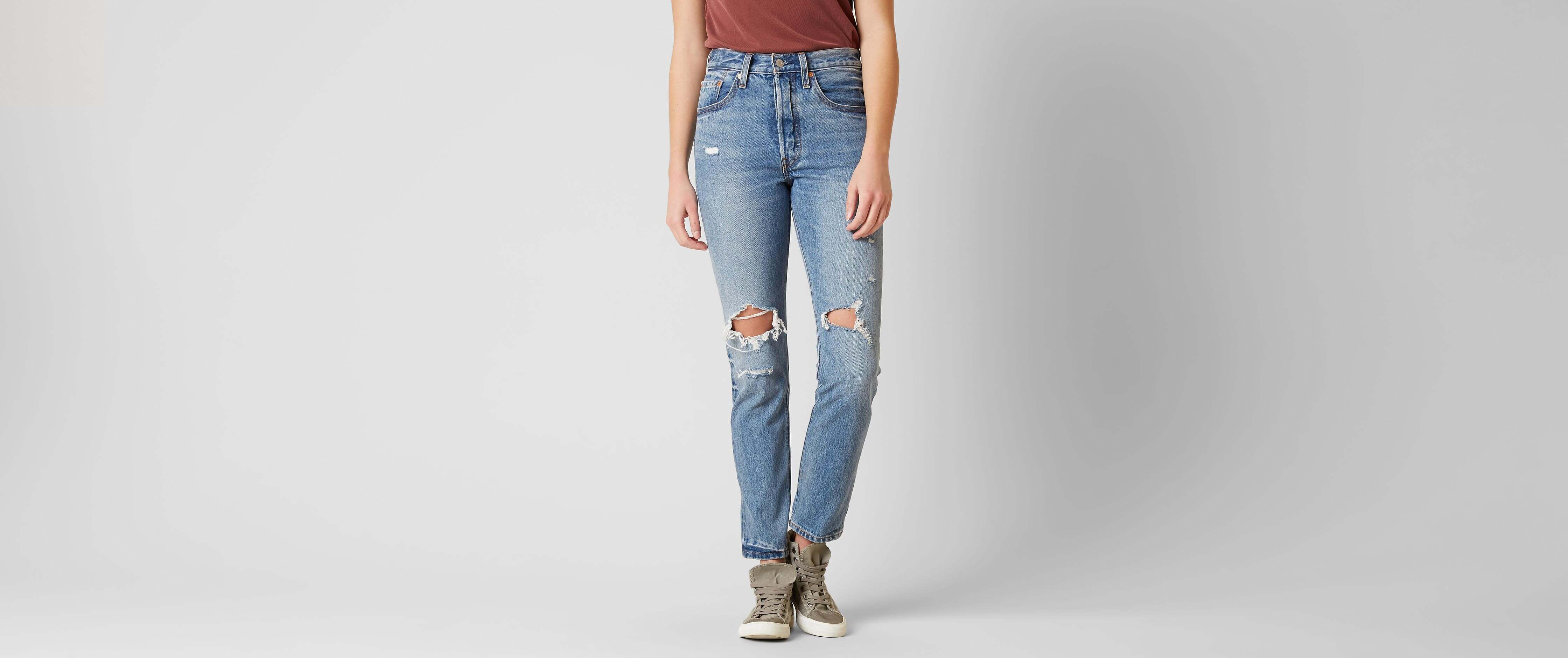 levi's 501 skinny in old hangouts