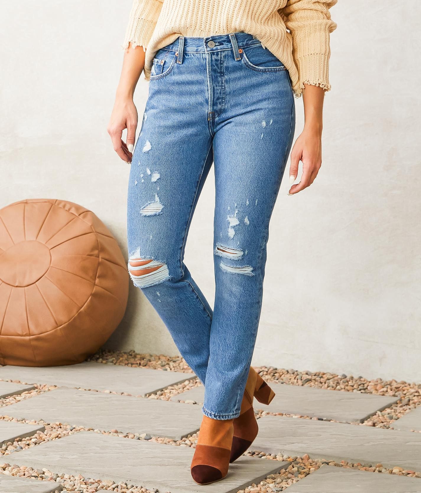 Levi's 501 skinny outlet non stretch