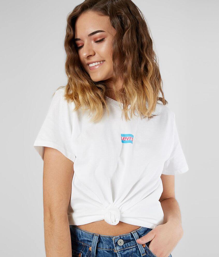 Levi's® Game Over T-Shirt - Women's T-Shirts in Photo White | Buckle