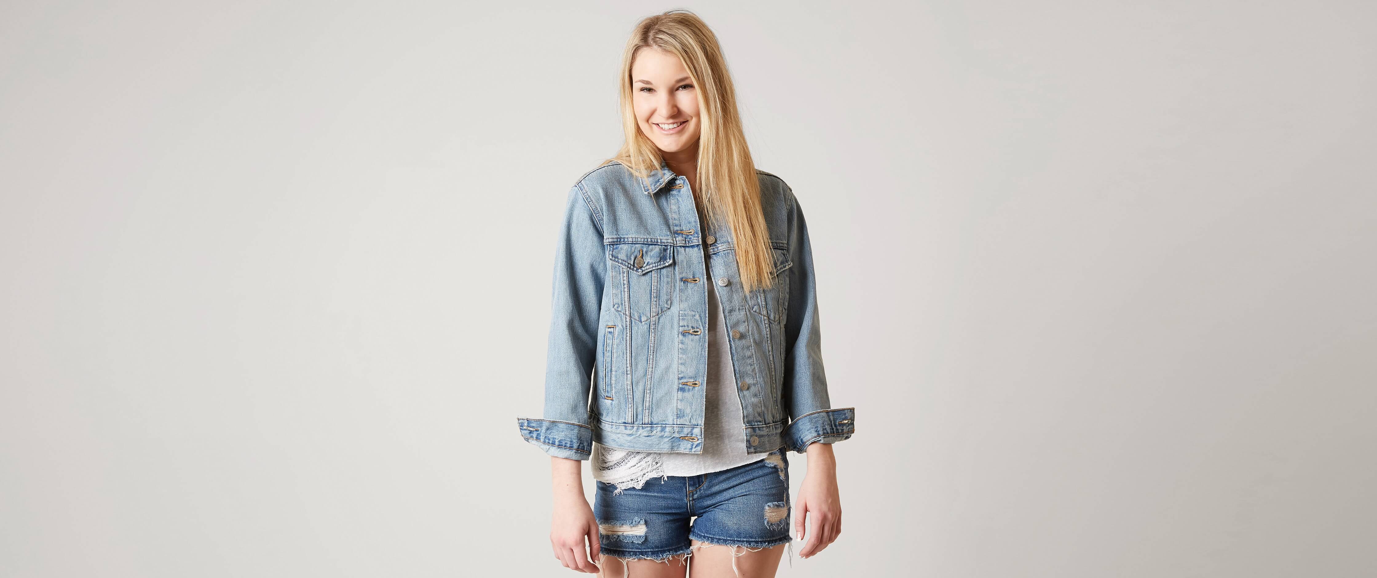 levi's women's ex boyfriend trucker jacket