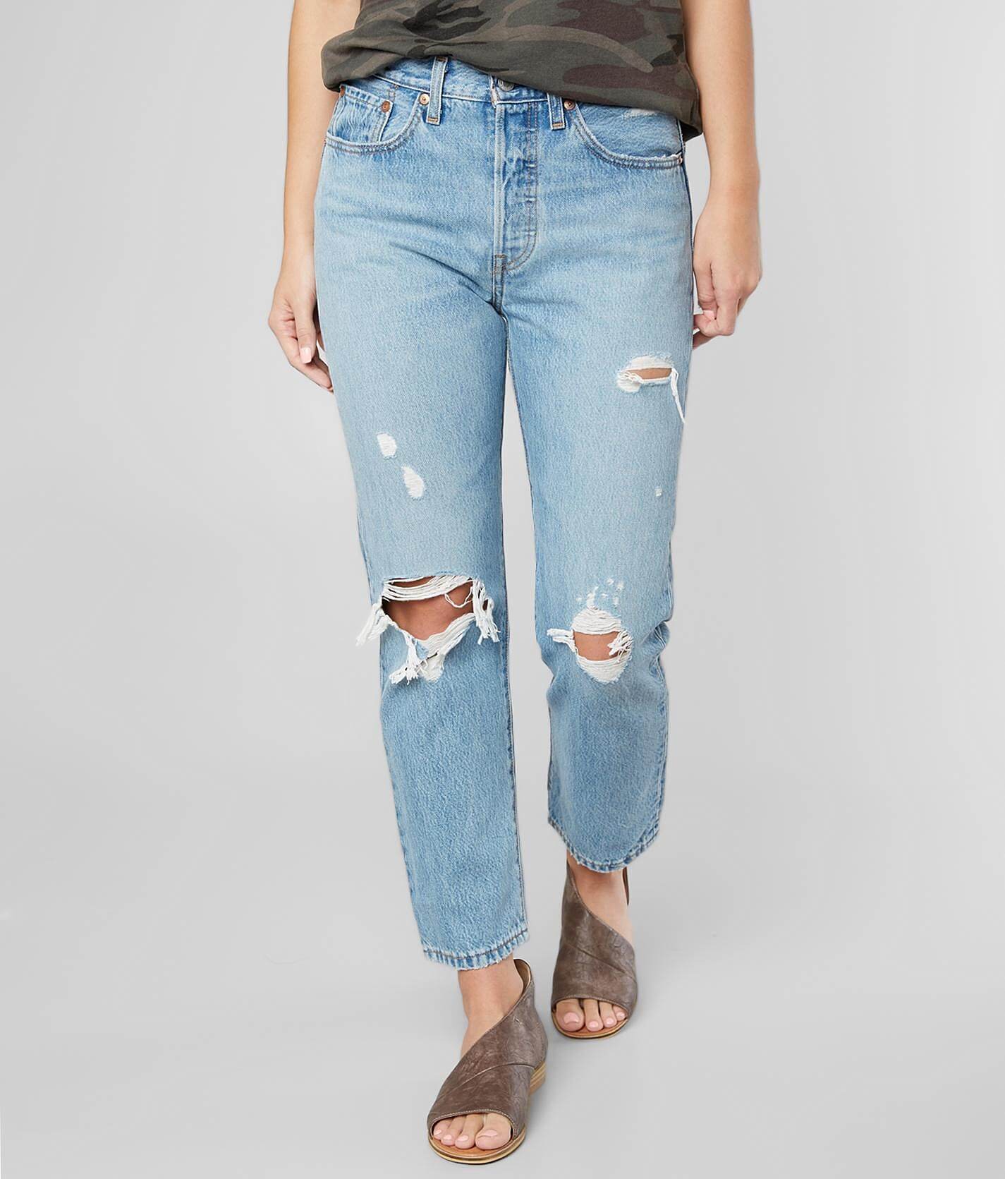 levis high waisted wedgie jeans