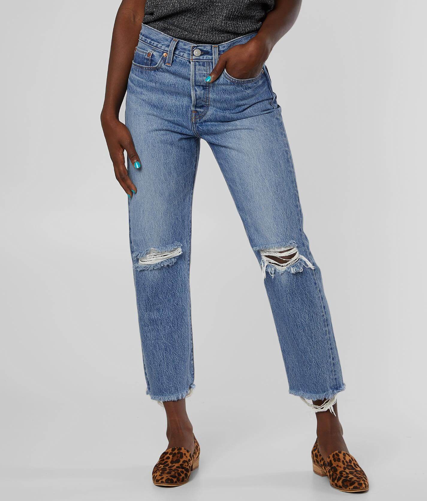 levi's straight cut jeans womens
