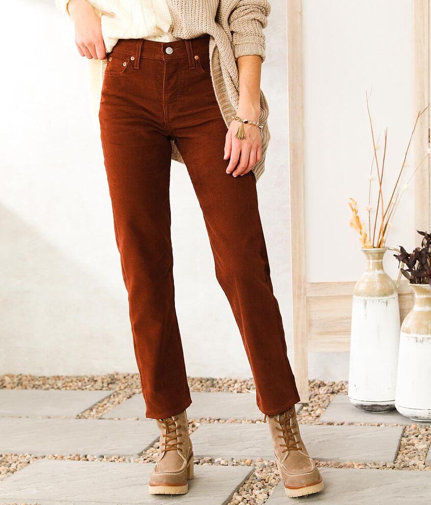 Wedgie corduroy shop straight jeans