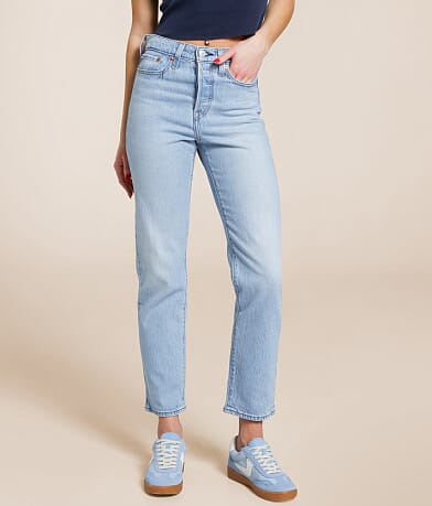 Levi's® Premium Wedgie Straight Stretch Jean front view