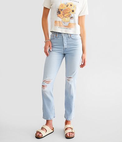 Levi's® Wedgie Straight Stretch Jean front view