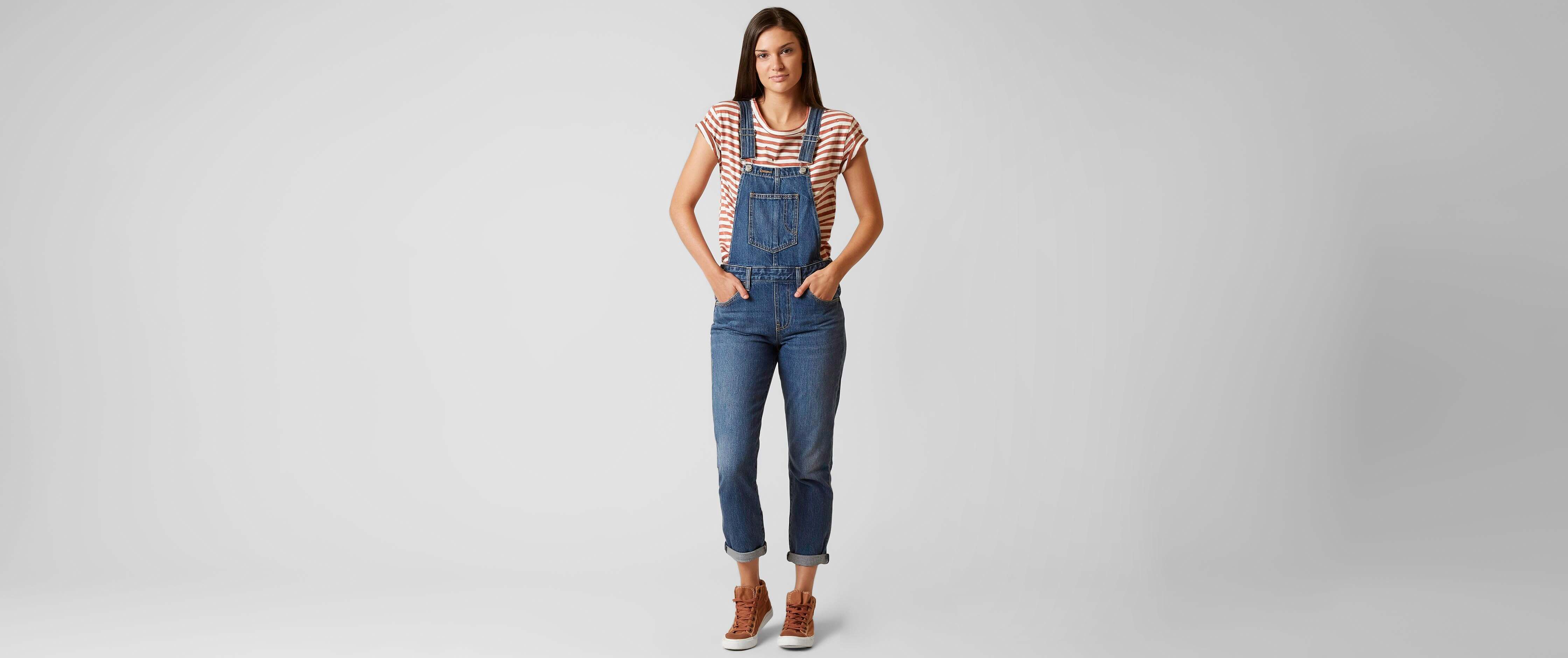 button flare jeans
