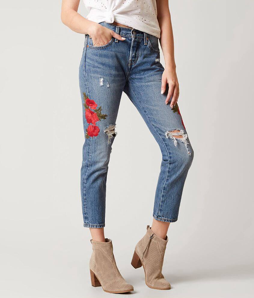 Onvervangbaar Umeki contrast Levi's® 501® Taper Cropped Jean - Women's Jeans in Custom Blues | Buckle