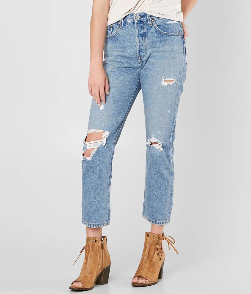 Levi&#39;s&#174; 501&#174; High Rise Cropped Jean front view