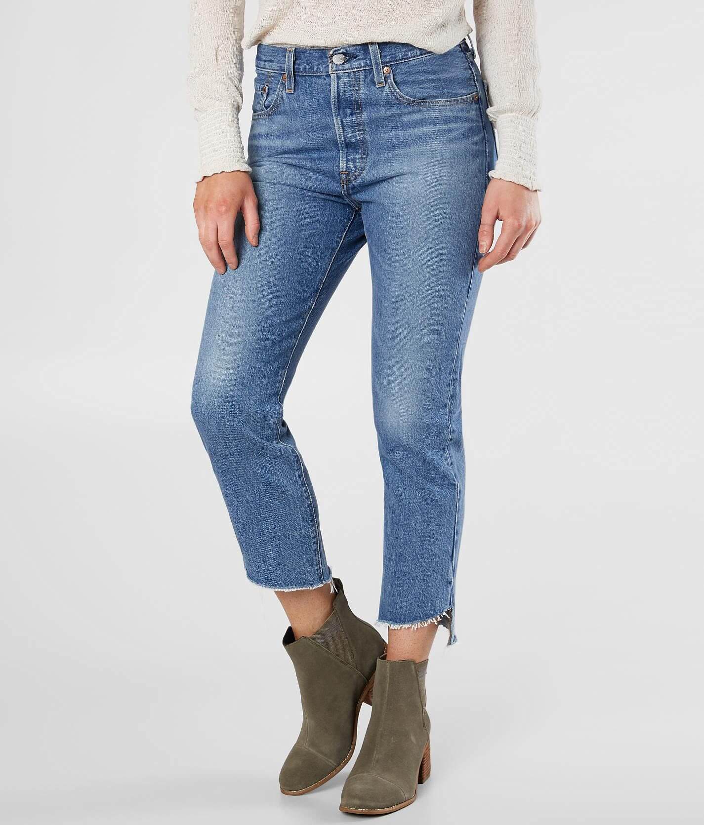 levi's 501 crop jeans crazy cool