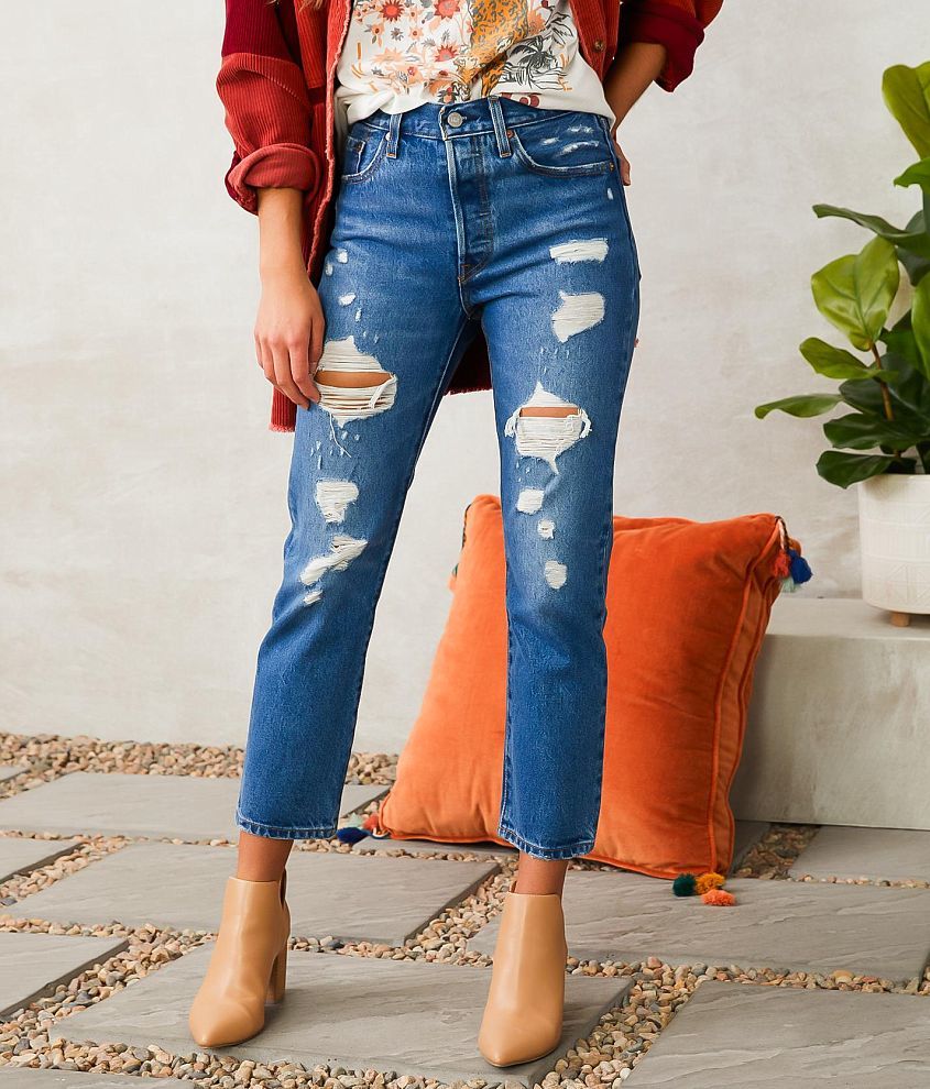 Levi&#39;s&#174; 501&#174; Original Cropped Jean front view