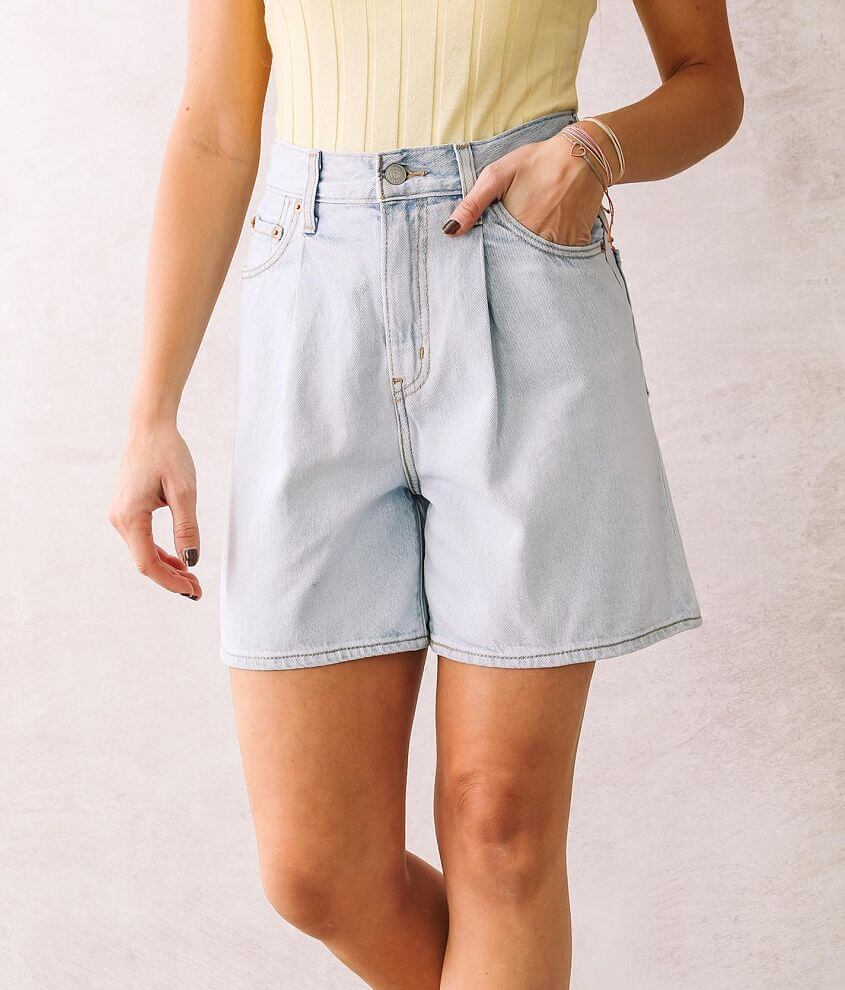 Pleated best sale shorts womens