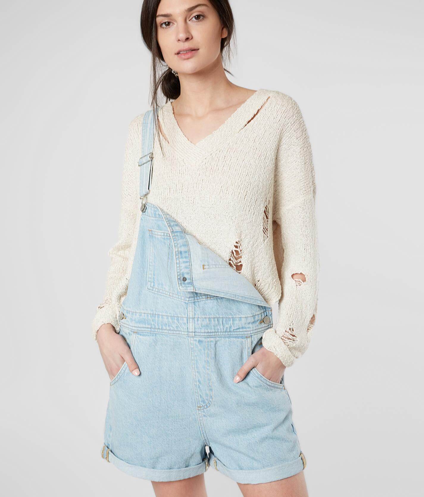 vintage levi overall shorts