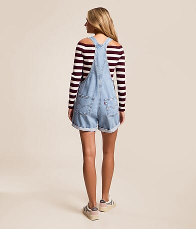 Vintage Cuffed Overall Short thumbnail 4