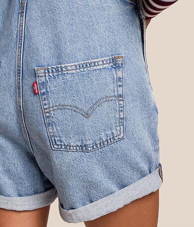 Vintage Cuffed Overall Short thumbnail 5