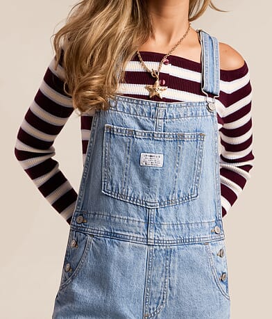 Vintage Cuffed Overall Short thumbnail 6