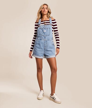 Vintage Cuffed Overall Short thumbnail 2