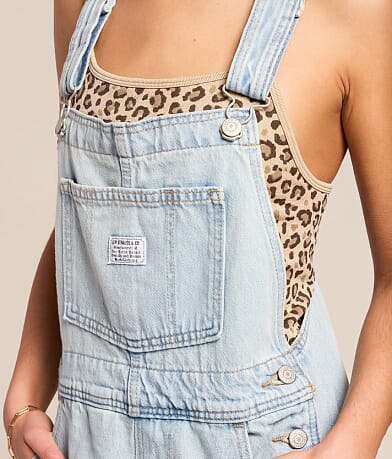 Vintage Cuffed Overall Short thumbnail 6