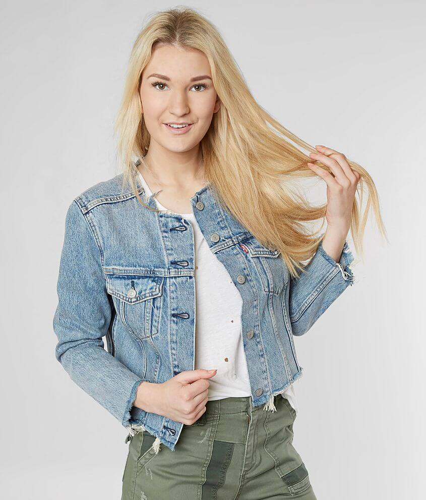 Levi's® Altered Trucker Jacket - Women's Coats/Jackets in Lucky Guess |  Buckle