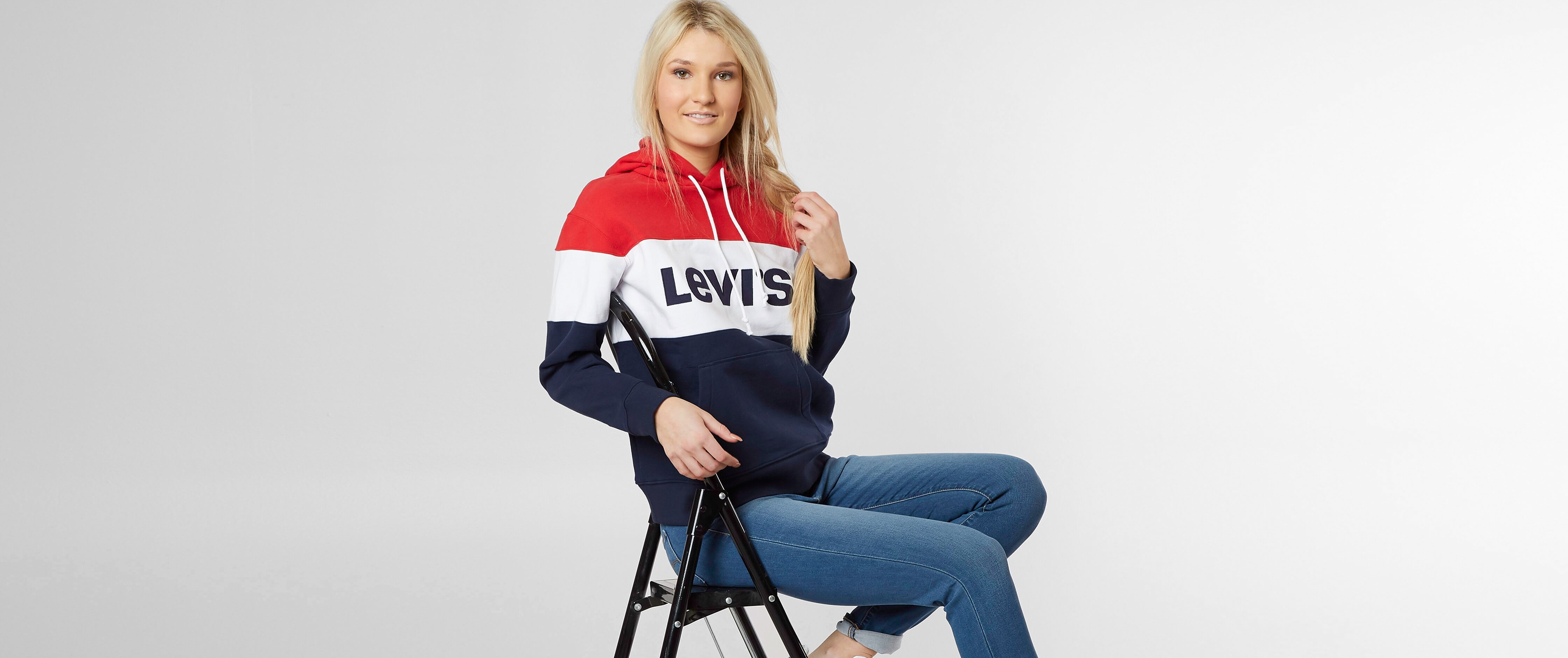 Levi's® Retro Color Block Sweatshirt 