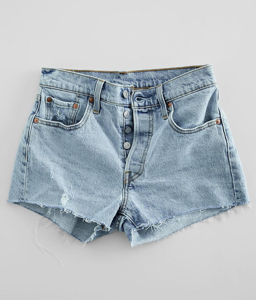 Levi stretch store shorts womens