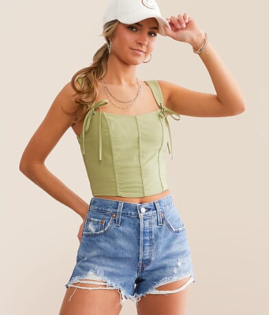 Levi's® Premium 501 High Rise Short front view