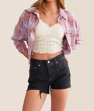 Levi's® 501 High Rise Short front view