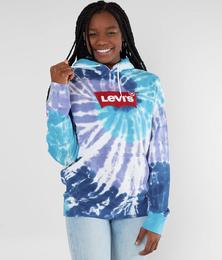 Levi's® Modern Hooded Sweatshirt - Women's Sweatshirts in Blue Rich  Lavender | Buckle