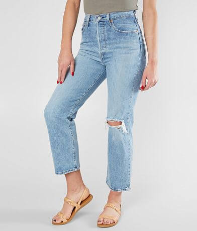 Levi&apos;s&#174; Ribcage Straight Stretch Jean FULL_LEFT_SIDE