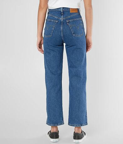 Levi&apos;s&#174; Premium Ribcage Straight Jean BACK