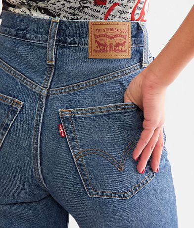 Levi&apos;s&#174; Ribcage Ankle Straight Jean BACK_POCKET