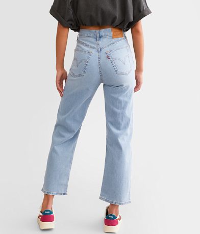 Levi&apos;s&#174; Ribcage Ankle Straight Stretch Jean BACK
