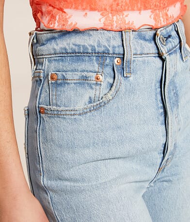 Levi&apos;s&#174; Premium Ribcage Ankle Straight Stretch Jean misc detail 1 view