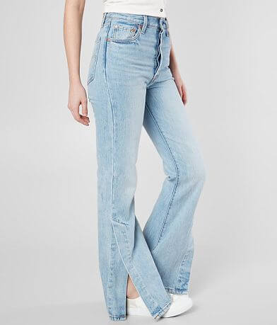 Levi&apos;s&#174; Premium Ribcage Split Flare Jean full right side view