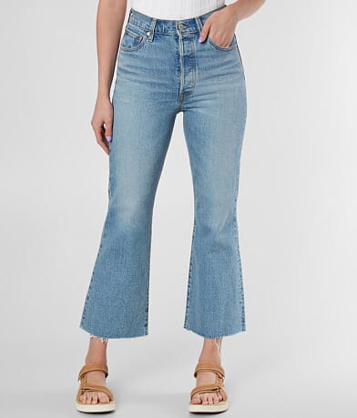 Levi&apos;s&#174; Ribcage Cropped Flare Jean FULL_LEFT_SIDE
