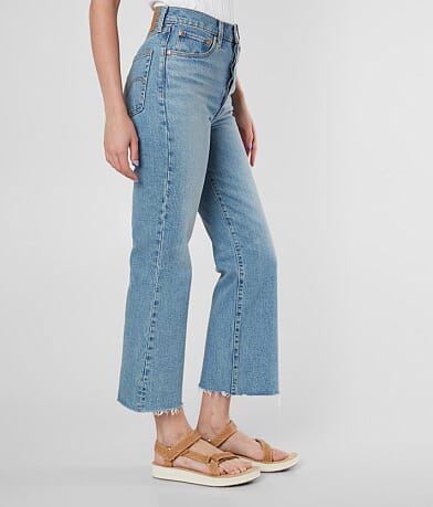 Levi&apos;s&#174; Ribcage Cropped Flare Jean FULL_RIGHT_SIDE