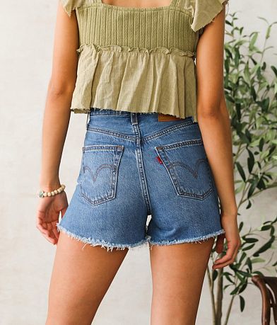Levi&apos;s&#174; Premium Ribcage Short BACK