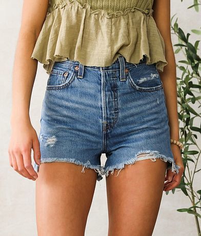 Levi&apos;s&#174; Premium Ribcage Short FULL_RIGHT_SIDE