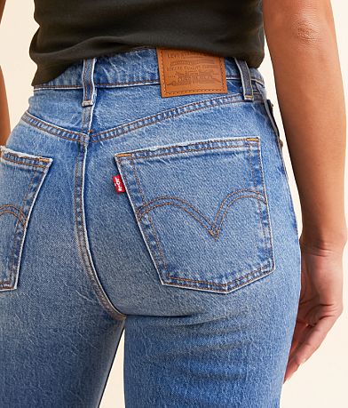 Levi&apos;s&#174; Ribcage Straight Stretch Jean BACK_POCKET