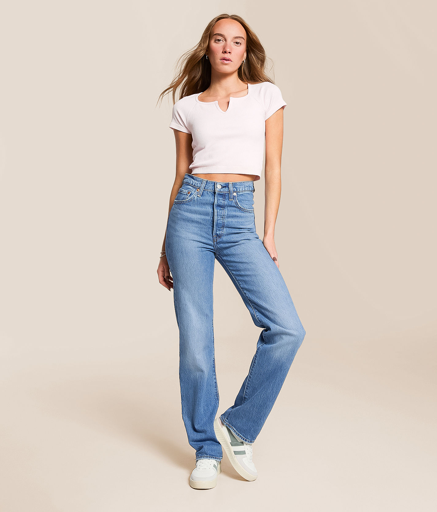 Levi's® Ribcage Straight Stretch Jean - Women's Jeans in