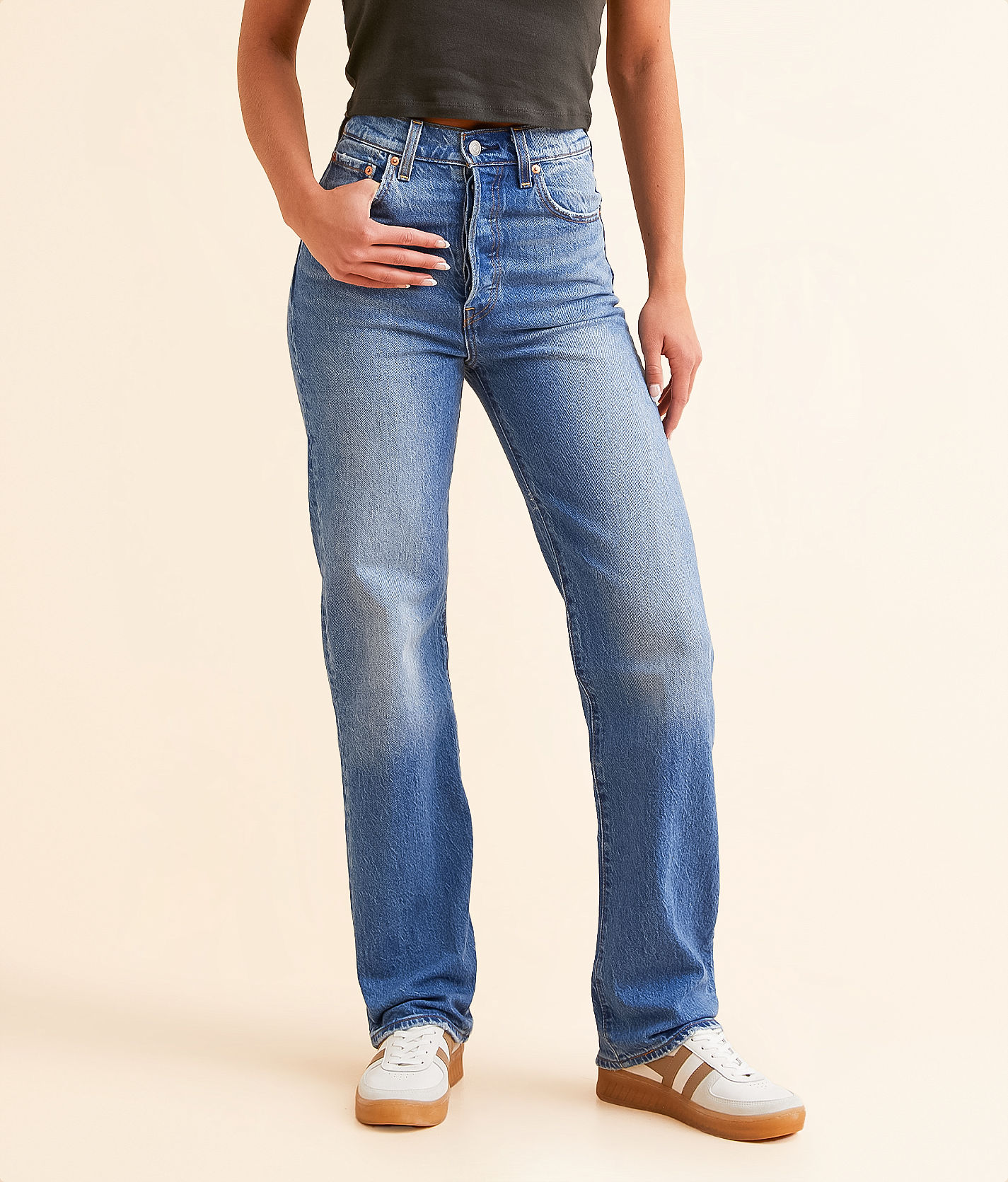 Levi's ribcage jeans skinny sales