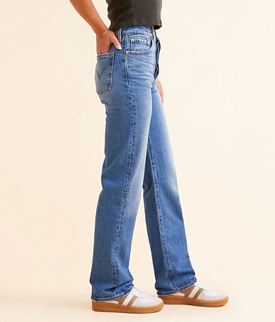 Levi&apos;s&#174; Ribcage Straight Stretch Jean FULL_RIGHT_SIDE