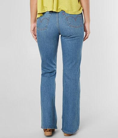 Levi&apos;s&#174; Premium Ribcage Flare Jean back view