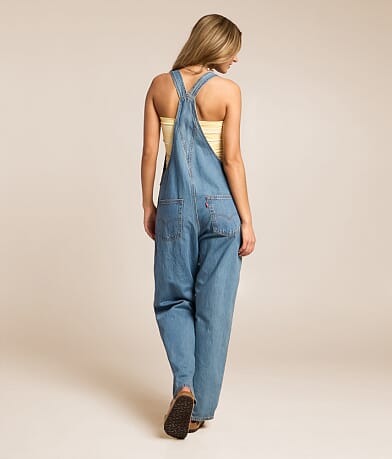 Vintage Straight Denim Overalls thumbnail 3