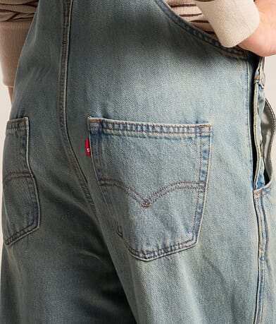 Vintage Classic Straight Denim Overalls thumbnail 4