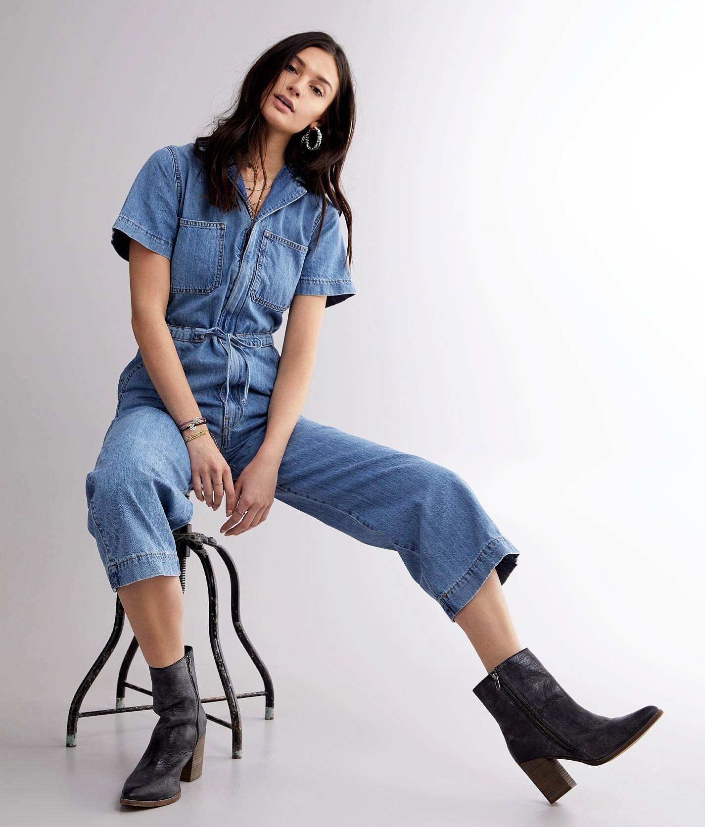 levis denim romper