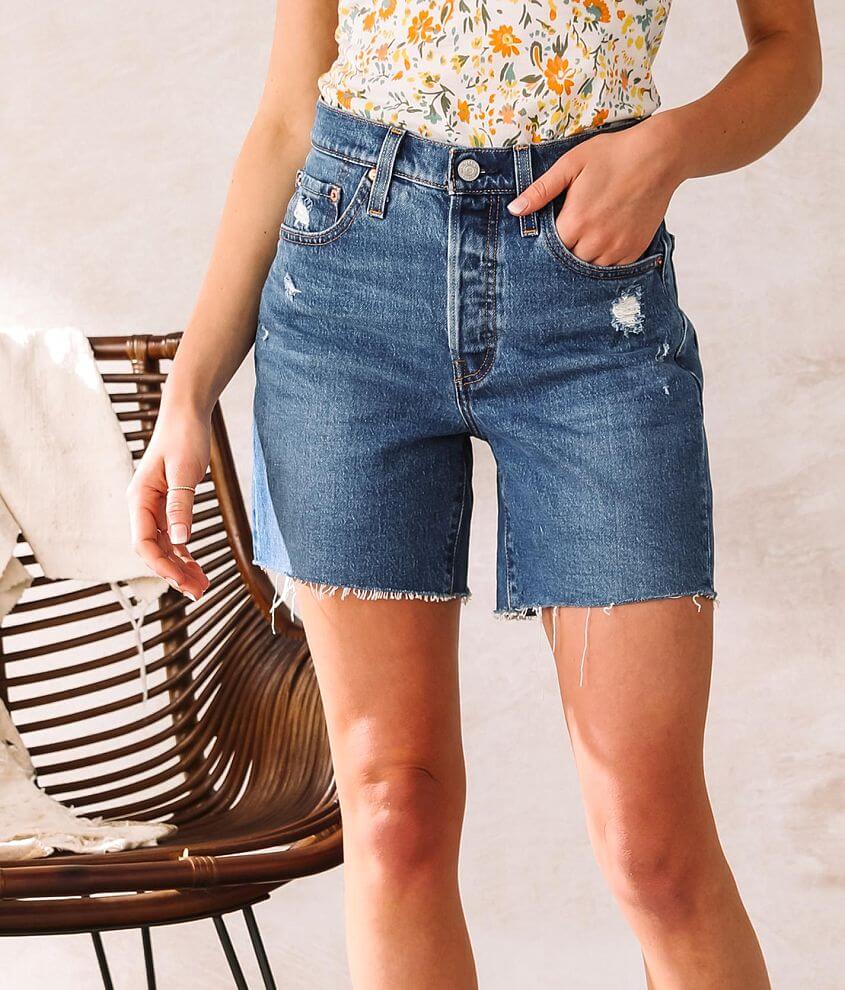 Top 71+ imagen levi’s premium 501 mid thigh shorts