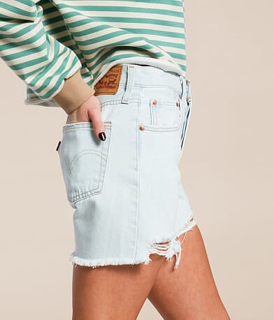 Levi&apos;s&#174; 501&#174; Mid Thigh Short full left side view